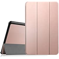 Fintie SlimShell Funda para Samsung Galaxy Tab E 9.6 - Súper Delgada y Ligera Carcasa de Cuero Sintético con Función de…